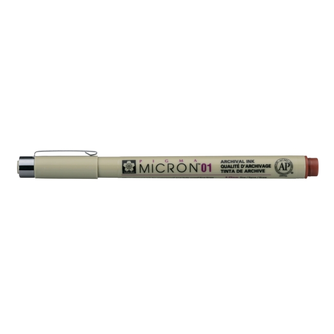 Ручка капиллярная Pigma Micron 0.25мм Коричневый