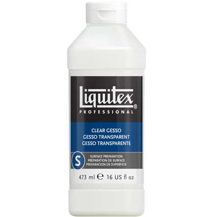 Грунт акриловый Liquitex Clear Gesso универсальный прозрачный для живописи и графики 473 мл купить в художественном магазине ArtCraft.Space