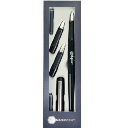 Подарочный набор для каллиграфии Manuscript Scribe Calligraphy 3 наконечника купить в магазине ArtCraft.Space