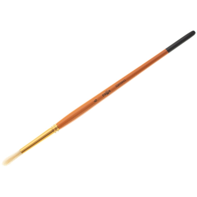 Кисть щетина Гамма, круглая №06 Кисть щетина Гамма, круглая №06