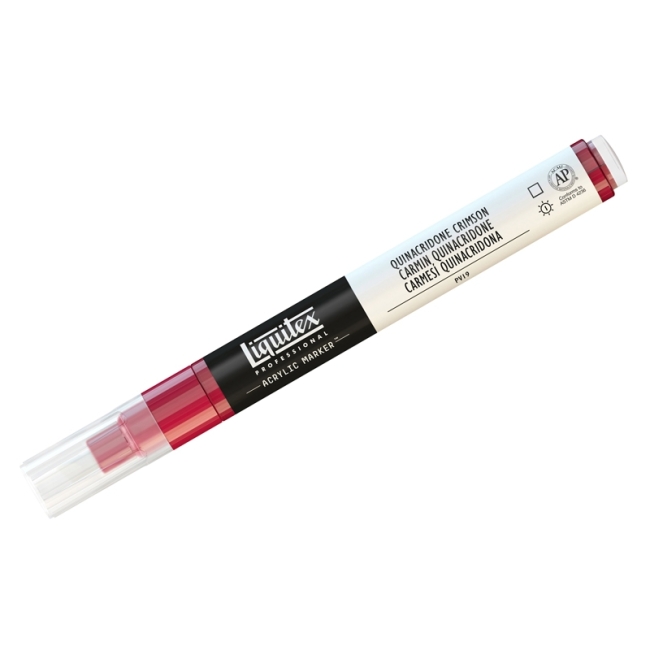 Маркер акриловый LIQUITEX PAINT MARKER Fine 2мм №110 квинакридон малиновый
