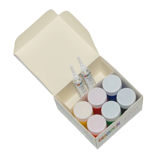 Набор по шелку Decola, краски акриловые 6*50мл, 2 резерва Набор по шелку Decola, краски акриловые 6*50мл, 2 резерва