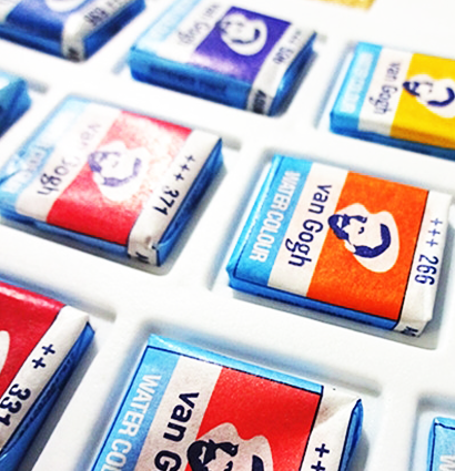 Акварель Van Gogh Royal Talens набор 48 кювет в металлическом кейсе купить в художественном магазине ArtCraft.Space