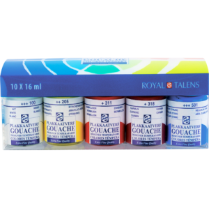 Набор гуаши Talens 10цв*16мл