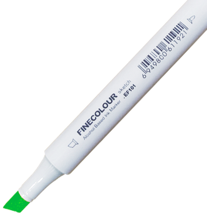 Finecolour Junior набор спиртовых маркеров 24 цвета в фирменном кейсе файнколор джуниор купить в магазине маркеров ArtCraft.Space с доставкой по РФ и СНГ