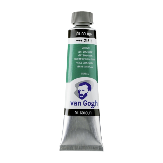 Краска масляная Van Gogh туба 40мл №616 Виридиан