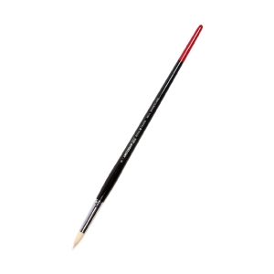 Кисть для акрила Amsterdam 351 жесткая синтетика круглая ручка длинная №8