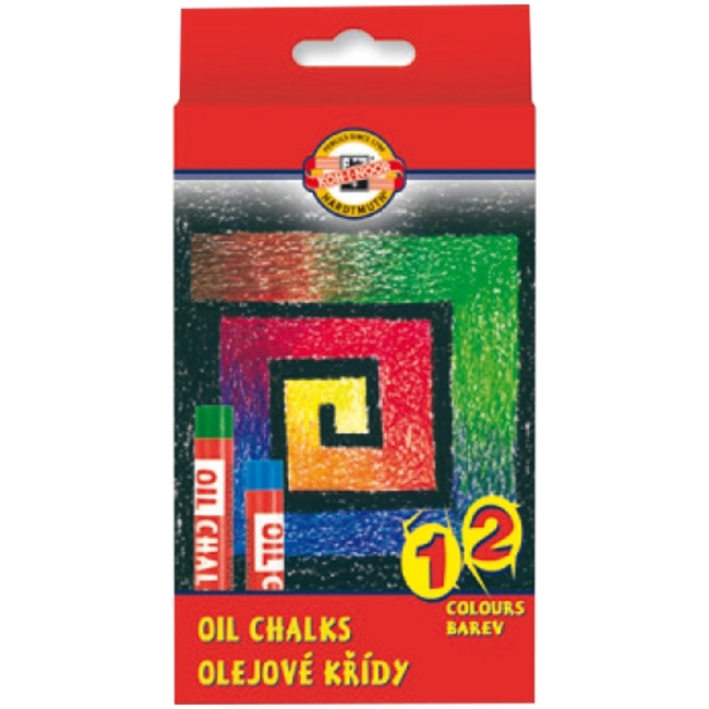 Пастель масляная Koh-I-Noor "8312", 12цв., картон. упак. Пастель масляная Koh-I-Noor "8312", 12цв., картон. упак.