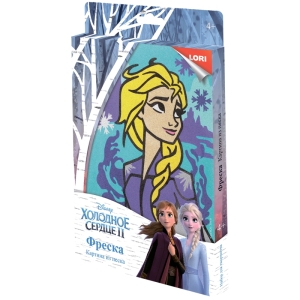 Фреска-картина из песка Lori "Disney. Холодное сердце-2. Эльза", картонная коробка