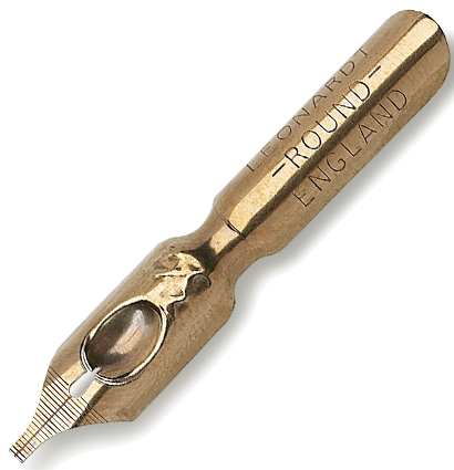 Бронзовое перо Manuscript Round Hand №3.5 1.15 мм для каллиграфии купить в магазине ArtCraft.Space