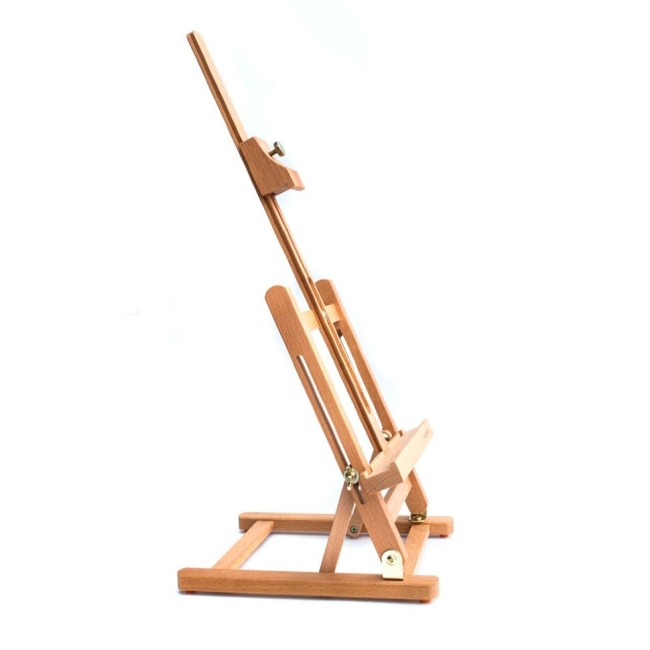 Мольберт настольный мини Малевичъ МЛ-116 из бука высота 54-65 см купить в художественном магазине ArtCraft.Space с доставкой по всему миру Мольберт настольный мини Малевичъ МЛ-116 из бука высота 54-65 см купить в художественном магазине ArtCraft.Space с доставкой по всему миру