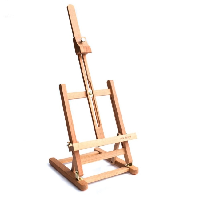 Мольберт настольный мини Малевичъ МЛ-116 из бука высота 54-65 см купить в художественном магазине ArtCraft.Space с доставкой по всему миру Мольберт настольный мини Малевичъ МЛ-116 из бука высота 54-65 см купить в художественном магазине ArtCraft.Space с доставкой по всему миру