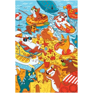 Пазл с заданием 104 эл. ТРИ СОВЫ "Безудержное веселье" Пазл с заданием 104 эл. ТРИ СОВЫ "Безудержное веселье"