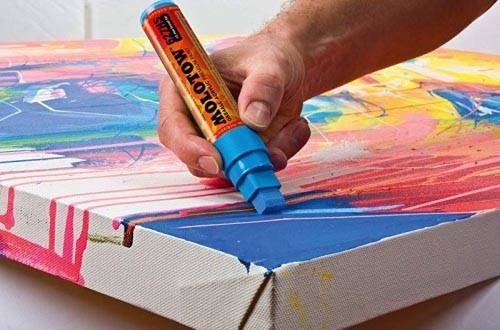 Molotow Набор маркеров ONE4ALL 627HS Pastel 1 6 шт 200461 15 мм