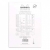 Ежедневник белый Rhodia Basics линейка мягкая обложка А4 / 80 листов / 80 гм купить в художественном магазине ArtCraft.Space с доставкой по всему миру