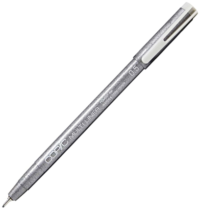 Капиллярный линер Copic Multiliner серый холодный поштучно / выбор толщины купить в магазине товаров для рисования ArtCraft.Space с доставкой по РФ и СНГ