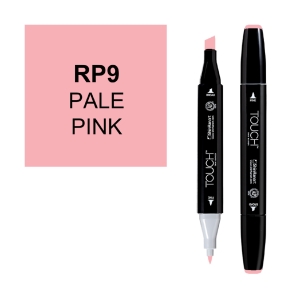 Маркер двухсторонний спиртовой  TOUCH TWIN RP9 Розовый бледный