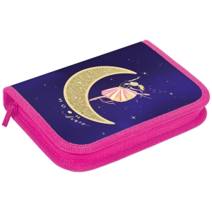 Пенал 1 отделение, 200*140*40 Berlingo "Moon dance", 2 откидные секции, полиэстер, блестки Пенал 1 отделение, 200*140*40 Berlingo "Moon dance", 2 откидные секции, полиэстер, блестки