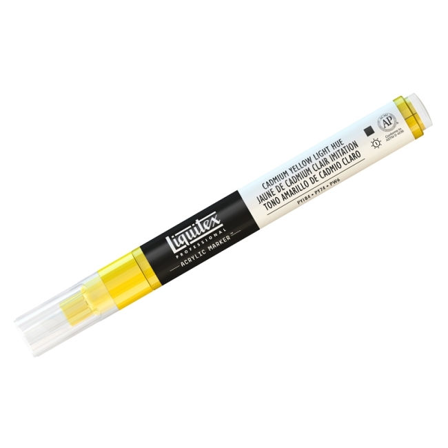 Маркер акриловый LIQUITEX PAINT MARKER Fine 2мм №159 кадмий желтый светлый имит.