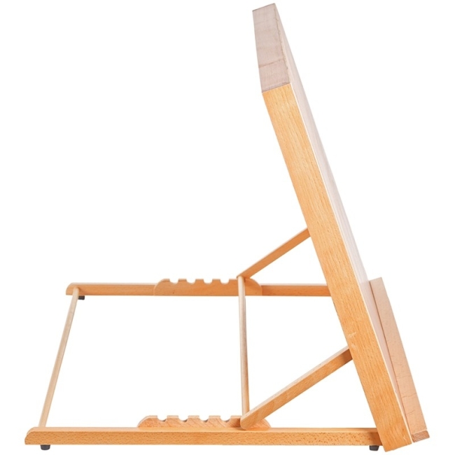 Мольберт настольный планшетный для А2 Гамма "Студия", 65*48*7 (47)см, бук