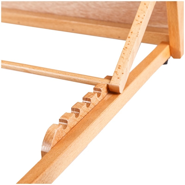 Настольный мольберт-планшет А2 Гамма "Студия" из лакированного бука с регулируемым углом наклона купить в художественном магазине ArtCraft.Space с доставкой по РФ И СНГ