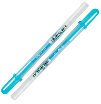 Глянцевая ручка-контур Sakura Glaze 3D Roller Turquoise для всех поверхностей бирюзовая купить в фирменном художественном магазине ArtCraft.Space с доставкой по РФ и СНГ