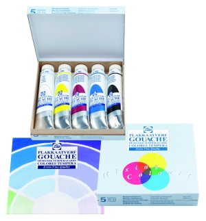 Набор гуаши Talens 5цв*20мл