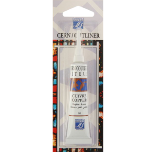 Контур по стеклу и керамике без обжига туба 20мл №707 Медь,