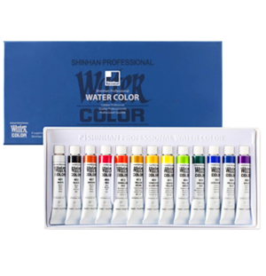Набор красок SH WATER COLOR PRO 13цв*7,5мл, Набор красок SH WATER COLOR PRO 13цв*7,5мл,