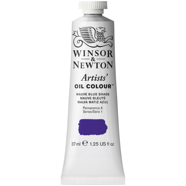 Краска масляная профессиональная Winsor&Newton "Artists Oil", 37мл, сиренево-голубой