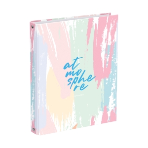 Тетрадь на кольцах А5, 240л., BG "Atmosphere", с разделителями, матовая ламинация с выборочным лаком