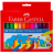 Фломастеры смываемые Faber-Castell Jumbo для детей утолщенные набор 24 цвета купить в магазине маркеров ArtCraft.Space с доставкой по РФ и СНГ