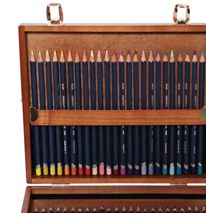 Набор акварельных карандашей Derwent Watersoluble Limited Edition 120 штук в деревянном кейсе купить в фирменном магазине для художников ArtCraft.Space с доставкой по РФ и СНГ