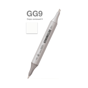 Маркер SKETCHMARKER двухсторонний на спирт.основе цв.GG9 Серо зеленый 9 Маркер SKETCHMARKER двухсторонний на спирт.основе цв.GG9 Серо зеленый 9