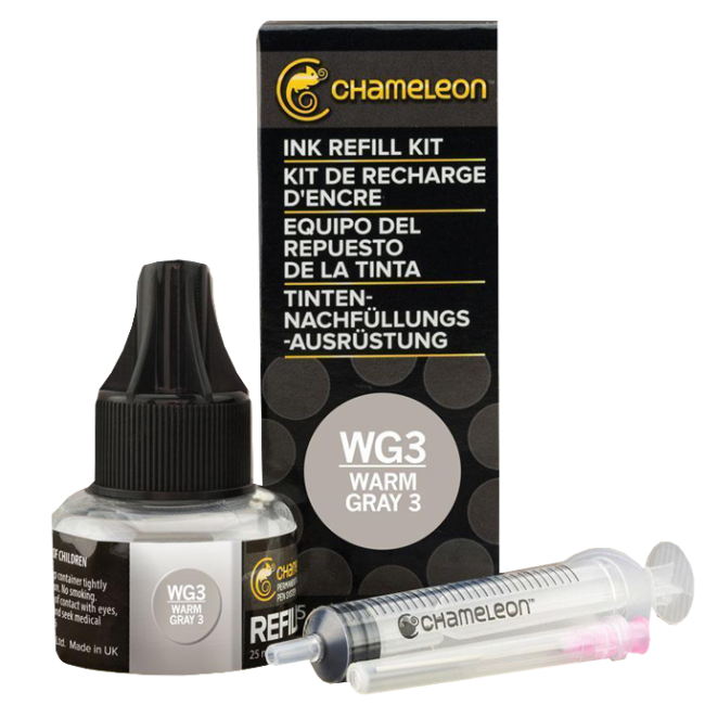 Чернила Chameleon теплые серые-3 WG3 25 мл