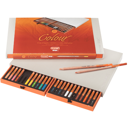 Цветные карандаши Design Bruynzeel набор из 24 цветов в подарочной упаковке купить в магазине товаров для художников и рисования ArtCraft.Space