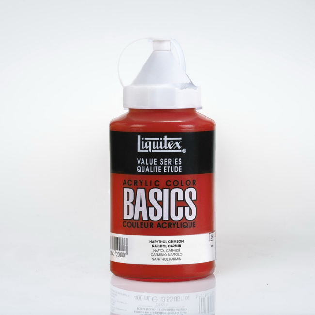 Краска акриловая LIQUITEX Basics №292 нафтол малиновый 400 мл купить в художественном магазине ArtCraft.Space с доставкой по всему миру