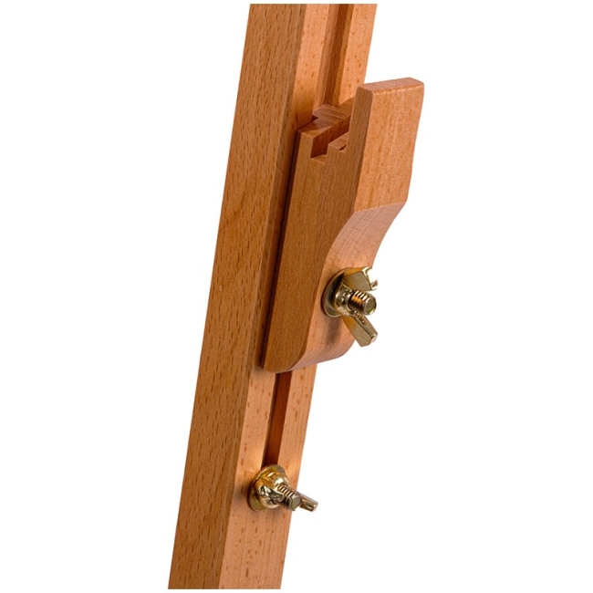 Мольберт полевой тренога Гамма "Московская палитра" из лакированного бука складной 126-181 см купить в художественном магазине ArtCraft.Space с доставкой по РФ и СНГ