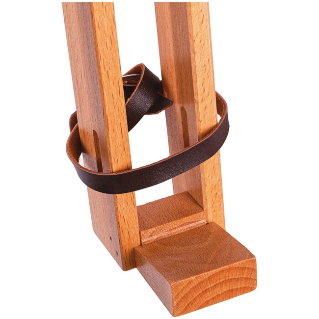 Мольберт полевой тренога Гамма "Московская палитра" из лакированного бука складной 126-181 см купить в художественном магазине ArtCraft.Space с доставкой по РФ и СНГ