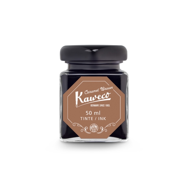 Чернила KAWECO 50мл стекло карамельно-коричневый
