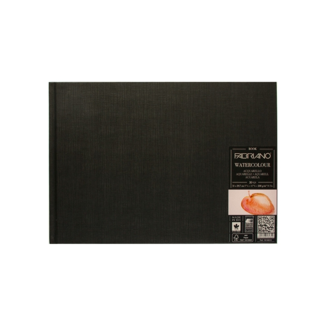 Блокнот для акварели Watercolourbook 300г/м.кв 21x29,7см Фин 30л Блокнот для акварели