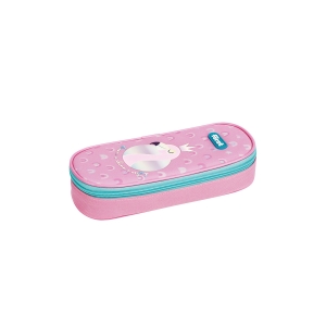 Пенал корпусный 1 отделение, 220*90*45 Forst "Shiny flamingo", полиэстер