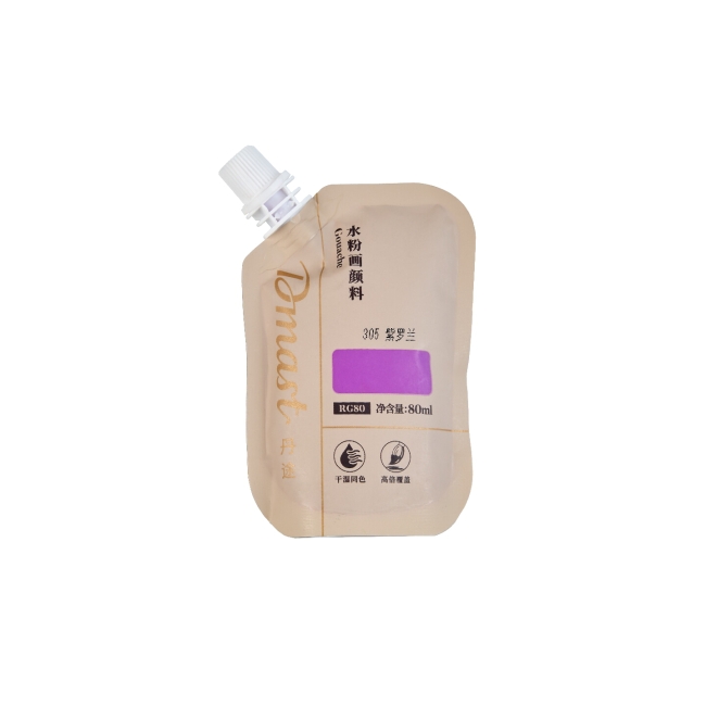 Гуашь Dmast дой-пак 80мл 305 Фиолетовый