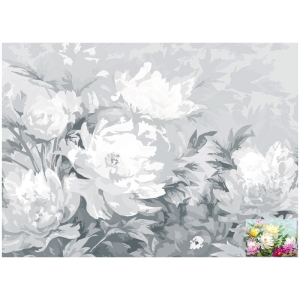 Сонет Холст на картоне с эскизом, Пионы, 30х40 см Сонет Холст на картоне с эскизом, Пионы, 30х40 см
