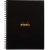 Ежедневник Rhodia Business, 160х210 мм, черный, мягкая обложка, линейка, 80л, белый, микроперф., 90г,