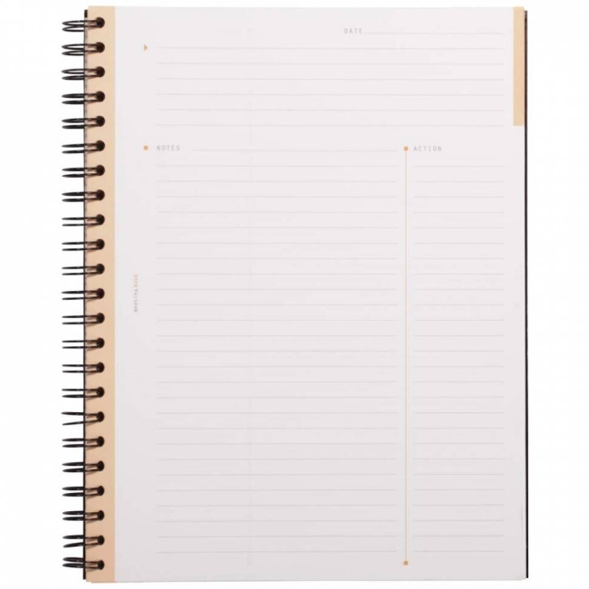 Ежедневник черный Rhodia Business линейка мягкая обложка А5 / 80 листов / 90 гм купить в художественном магазине ArtCraft.Space с доставкой