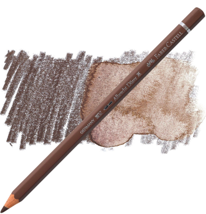 Карандаш акварельный Faber-Castell Albrecht Durer 176 Ван-Дик коричневый купить в художественном магазине ArtCraft.Space Карандаш акварельный Faber-Castell Albrecht Durer 176 Ван-Дик коричневый купить в художественном магазине ArtCraft.Space