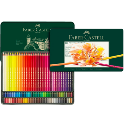 Faber Castell Polychromos набор цветных карандашей из 120 цветов кейсе купить в магазине товаров для рисования ArtCraft.Space Faber Castell Polychromos набор цветных карандашей из 120 цветов кейсе купить в магазине товаров для рисования ArtCraft.Space
