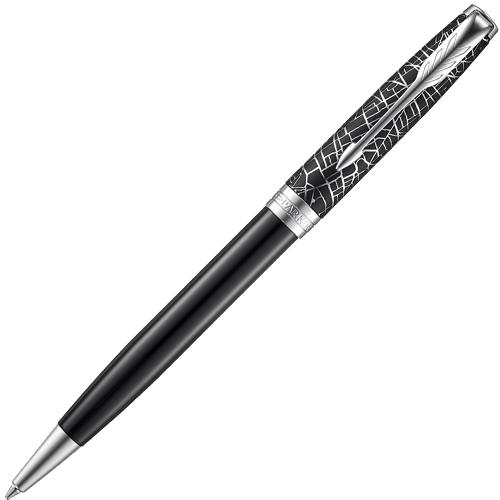 Ручка шариковая Parker Sonnet Special Edition Black CT 1 мм черные чернила, подарочная упаковка купить в магазине ArtCraft.Space Ручка шариковая Parker Sonnet Special Edition Black CT 1 мм черные чернила, подарочная упаковка купить в магазине ArtCraft.Space