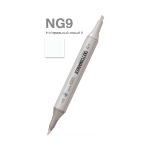 Маркер SKETCHMARKER двухсторонний на спирт.основе цв.NG9 Нейтральный серый 9 Маркер SKETCHMARKER двухсторонний на спирт.основе цв.NG9 Нейтральный серый 9